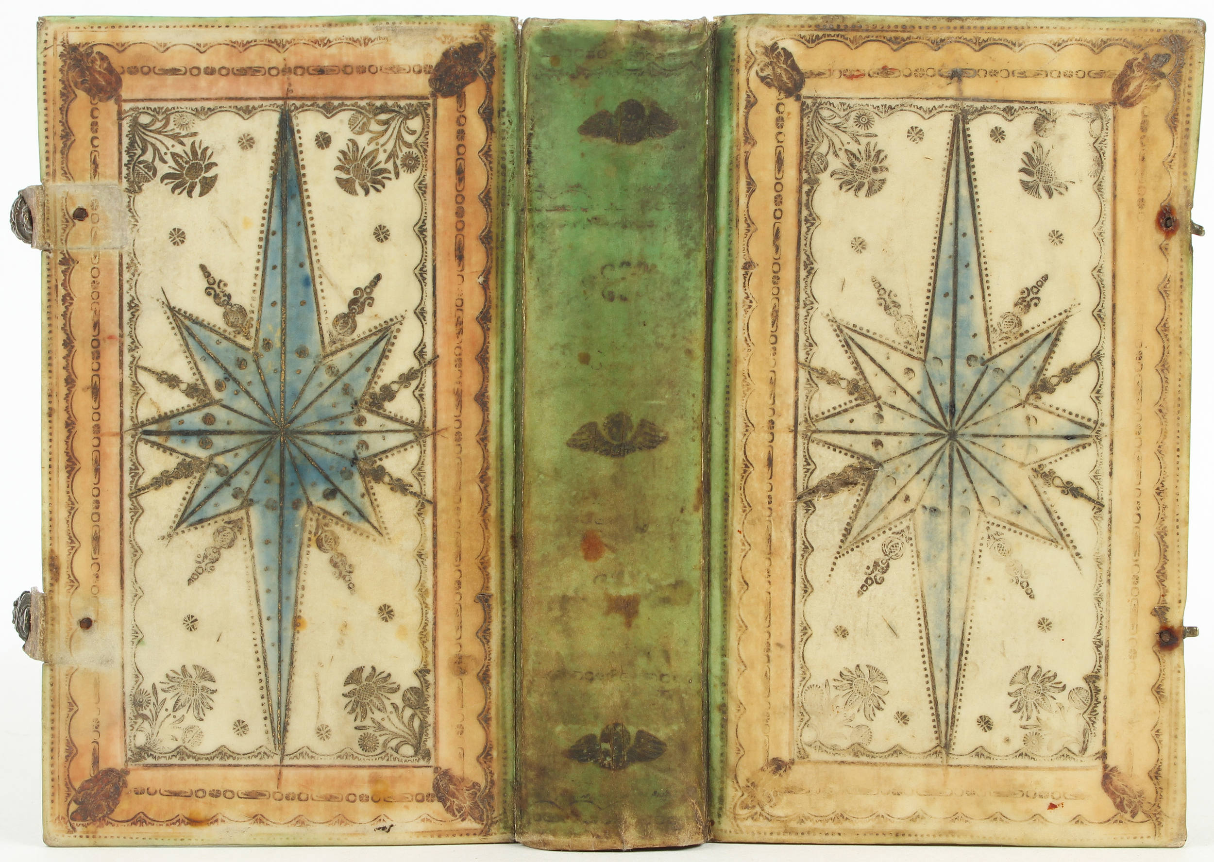 Bauerneinband (über Novum testamentum griech.-lat.)