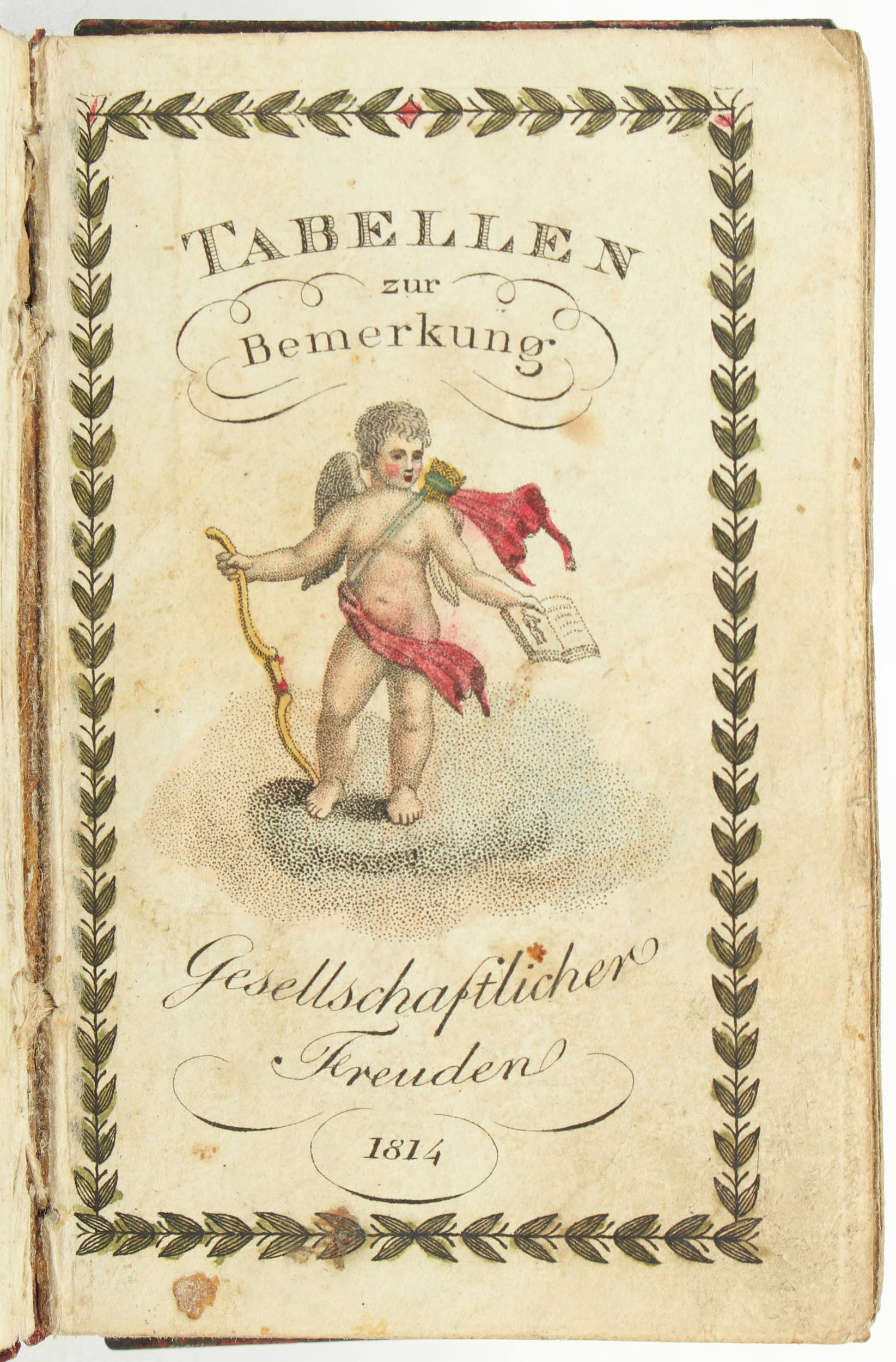 Blecheinband (über Almanach 1814)