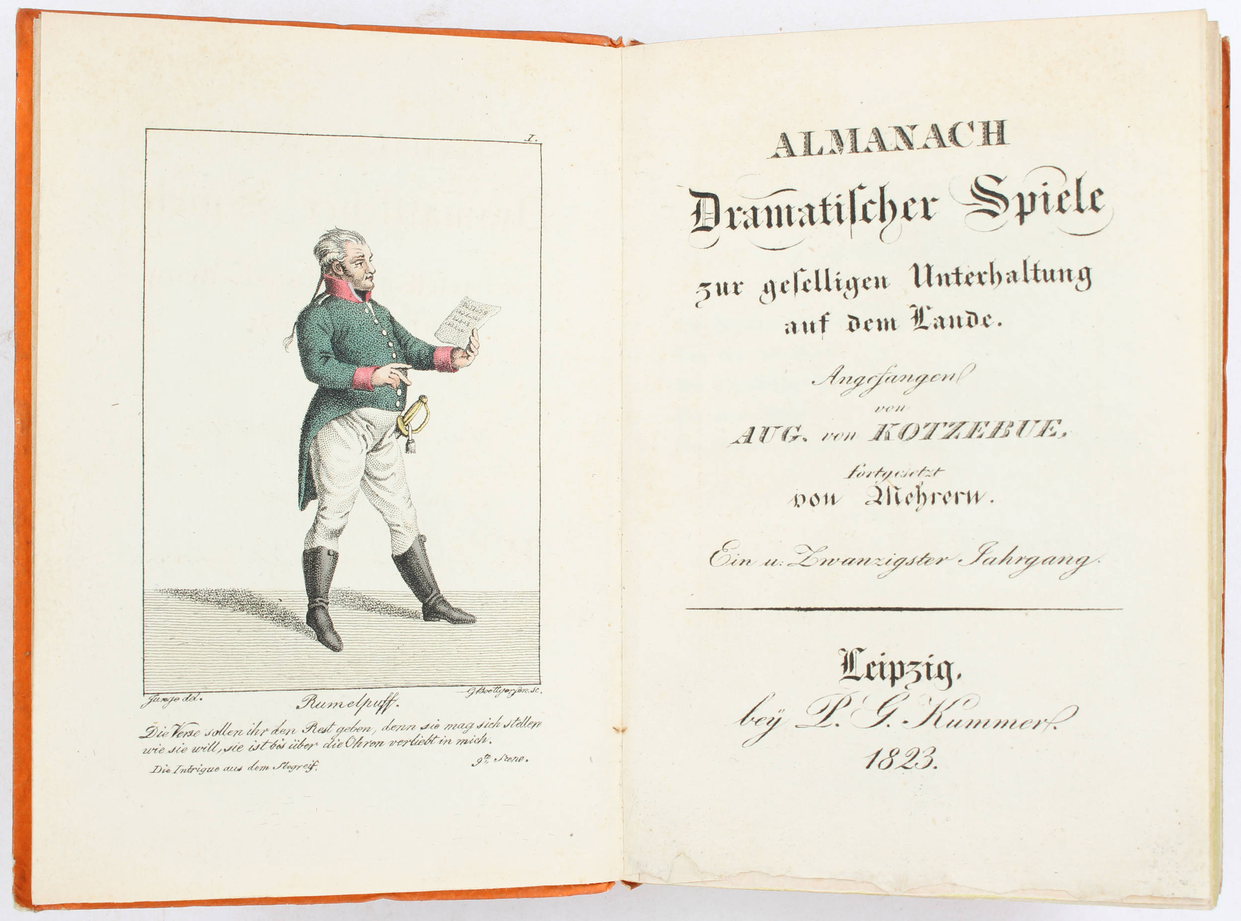 Konvolut Almanache. 22 Bde.