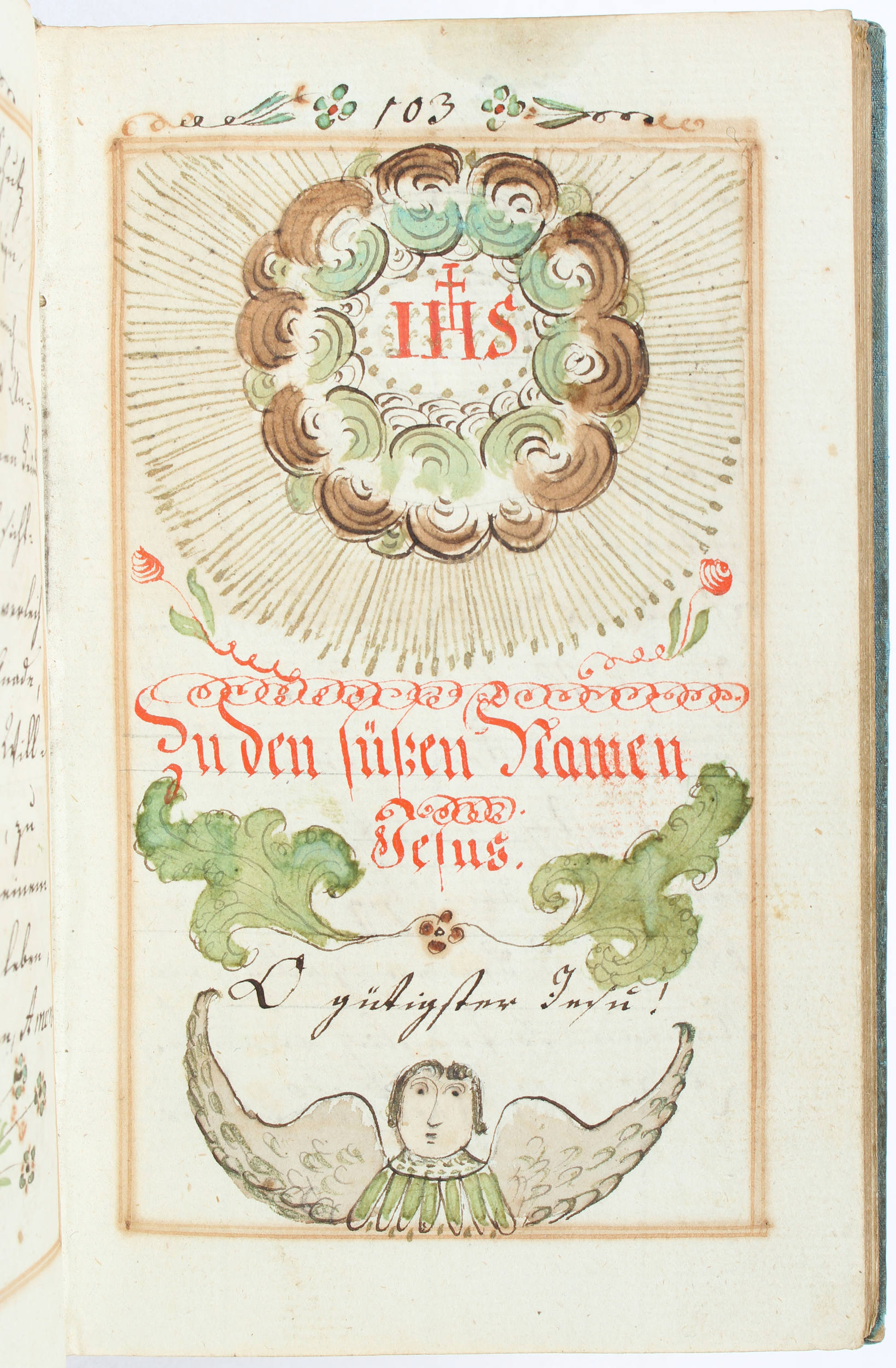 Gebetbücher, Handschriften 1810 u. 1833. 2 Bde.