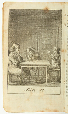 Taschen-Kalender mit Fabeln 1800