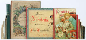Konvolut Kinderbücher. ca. 1820-1920. 16 Bde.