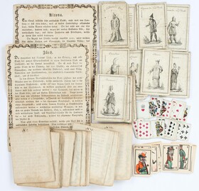 Célibataire forcé. / 4 Kartenspiele