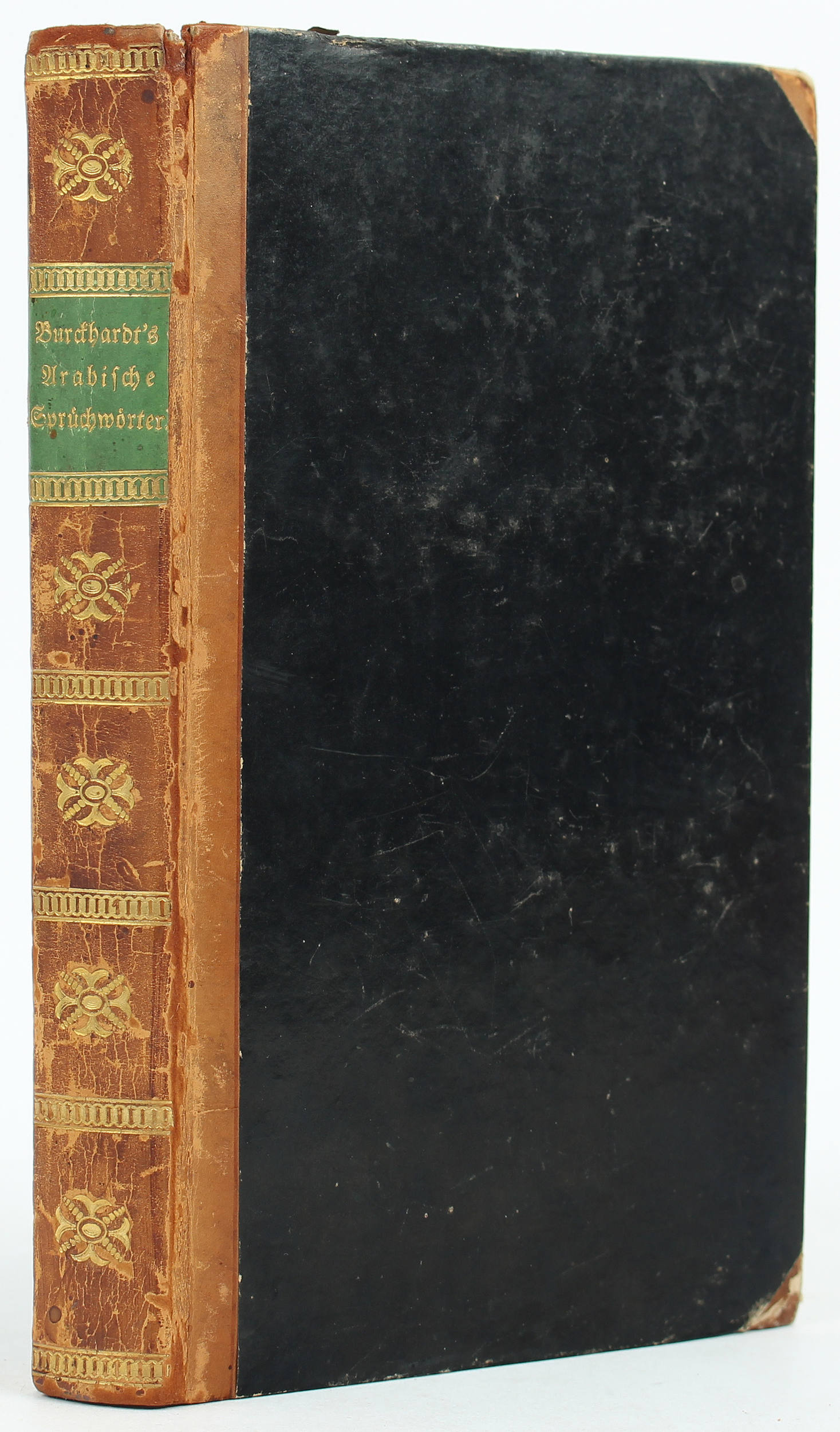 Burckhardt, Arabische Sprüchwörter. Expl. von E. Jünger