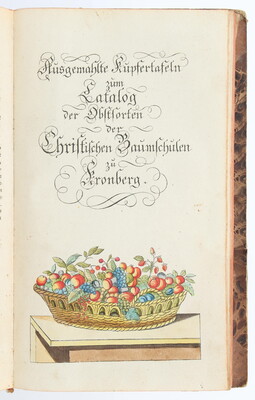 Christ, Vollständige Pomologie. 2 Bde.
