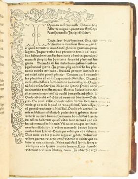 Albertus Magnus, De mysterio missae. 1473