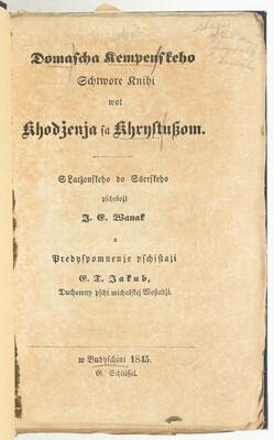 Thomas à Kempis, Schtwore Knihi