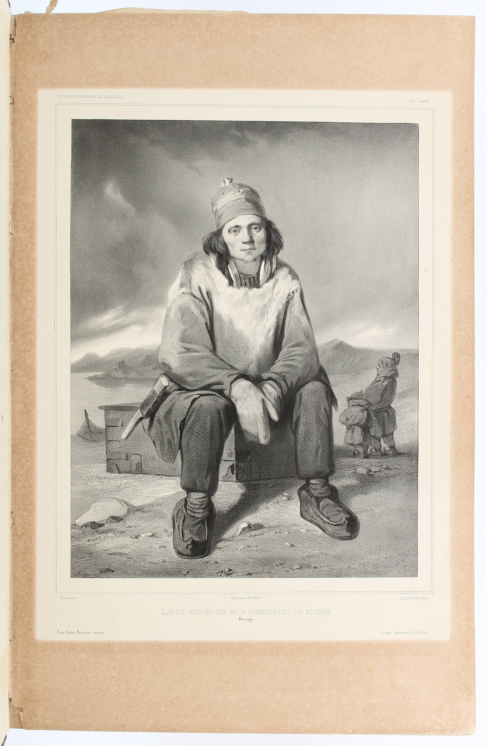 Gaimard, Voyages en Scandinavie. 23 Bde.