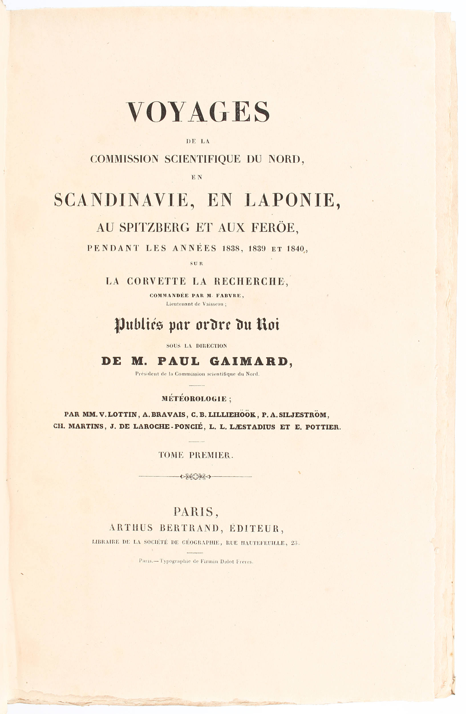 Gaimard, Voyages en Scandinavie. 23 Bde.