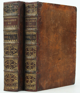 Mac Laurin, Treatise of Fluxions. 2 Bde.