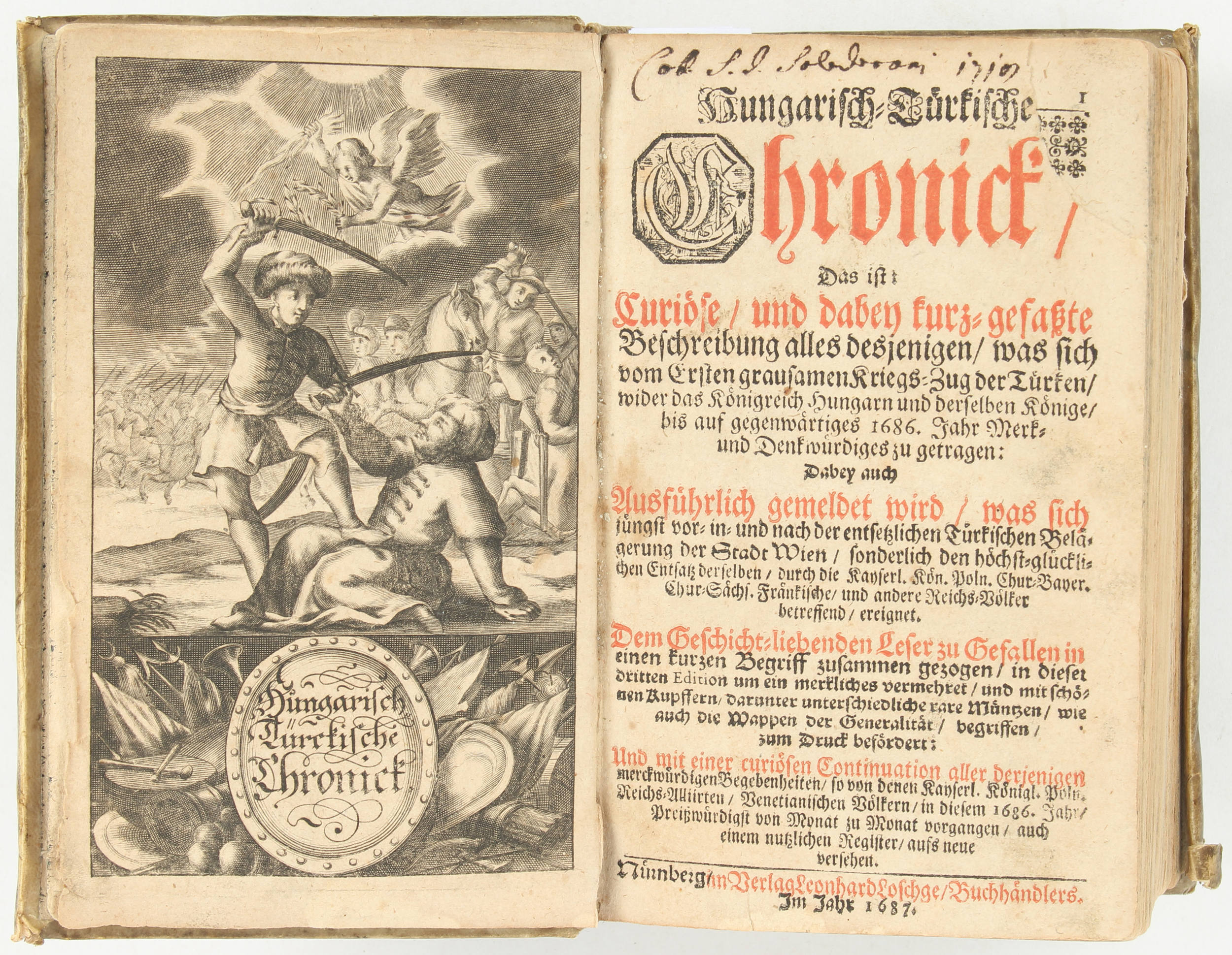 Hungarisch-Türkische-Chronick. 2 Bde.