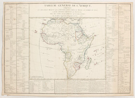 Afrika, Amerika u. Asien. 5 Bll. Brion & Basset