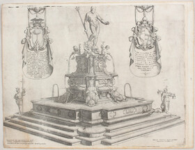 Bologna. Brunnen. Tibaldi