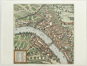 Basel u. Alte Orte. 2 Bll. (Braun-Hogenberg)