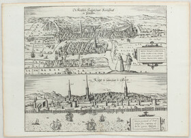 Königsberg-Riga. (Braun-Hogenberg)