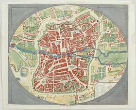 Nürnberg. Grundriss. Bauer-Campe / 3 Bll.