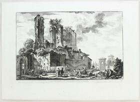Rom. Castello Acqua Giulia in 2 Ex. Piranesi