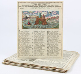 Wolf, Neujahrswünsche. Nürnberg 1764-1809 / 52 Bll.