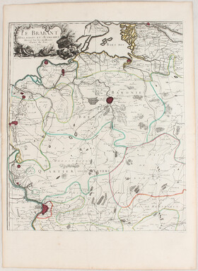 Brabant in 4 Bll. Le Rouge