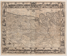 Flandern mit Randleisten. C. J. Visscher