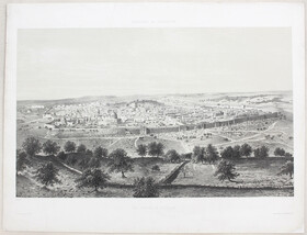 Jerusalem. Clerget-Paris-Lemercier