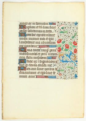 Stundenbuch. 2 Doppelblätter