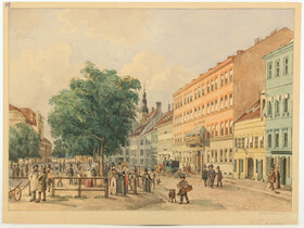 Souvenir de Munich u. 2 Or.-Aquarelle