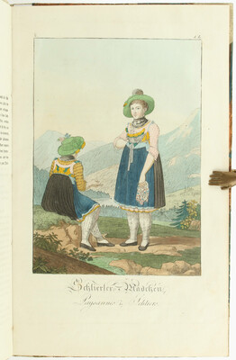 (Rheinwald, Baierische Volkstrachten). Lfg. 1