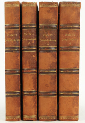 Euler, Anleitung zur Integralrechnung. 4 Bde.