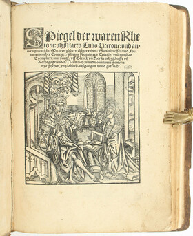 (Riederer), Spiegel der waren Rhetoric. 1517