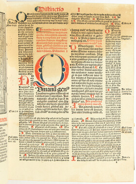 Gratianus, Decretum. 1500.