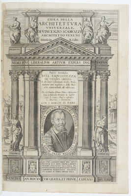 Scamozzi, Idea della Architettura. 2 Bde.