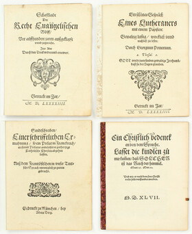 Schwenckfeld, Von dem Spruche Lasset die kindlen / 4 Bde.