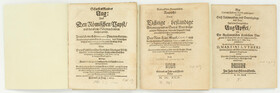 Streitschriften gegen die Confessio Augustana. 3 Bde.