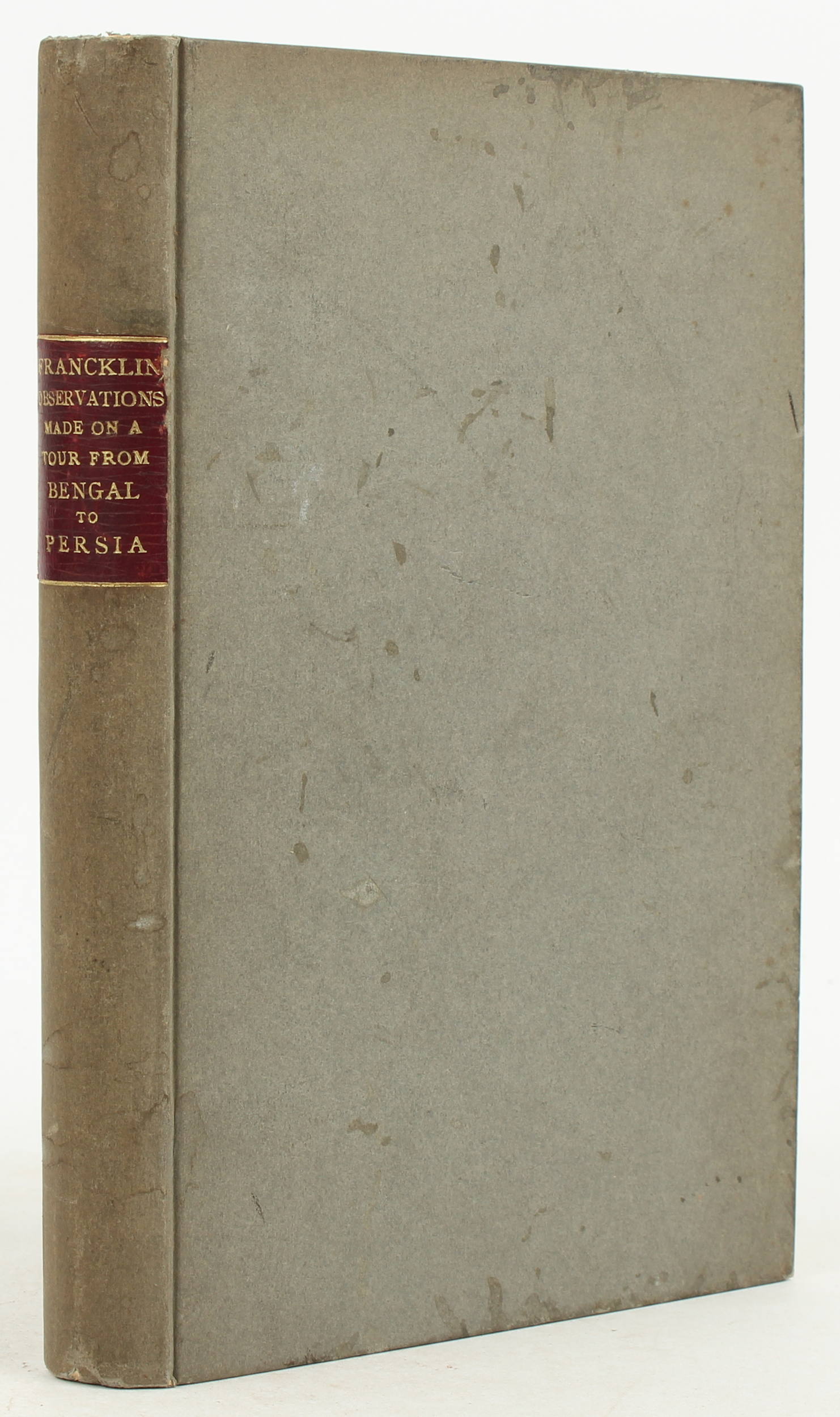 Francklin, Observations from Bengal to Persia