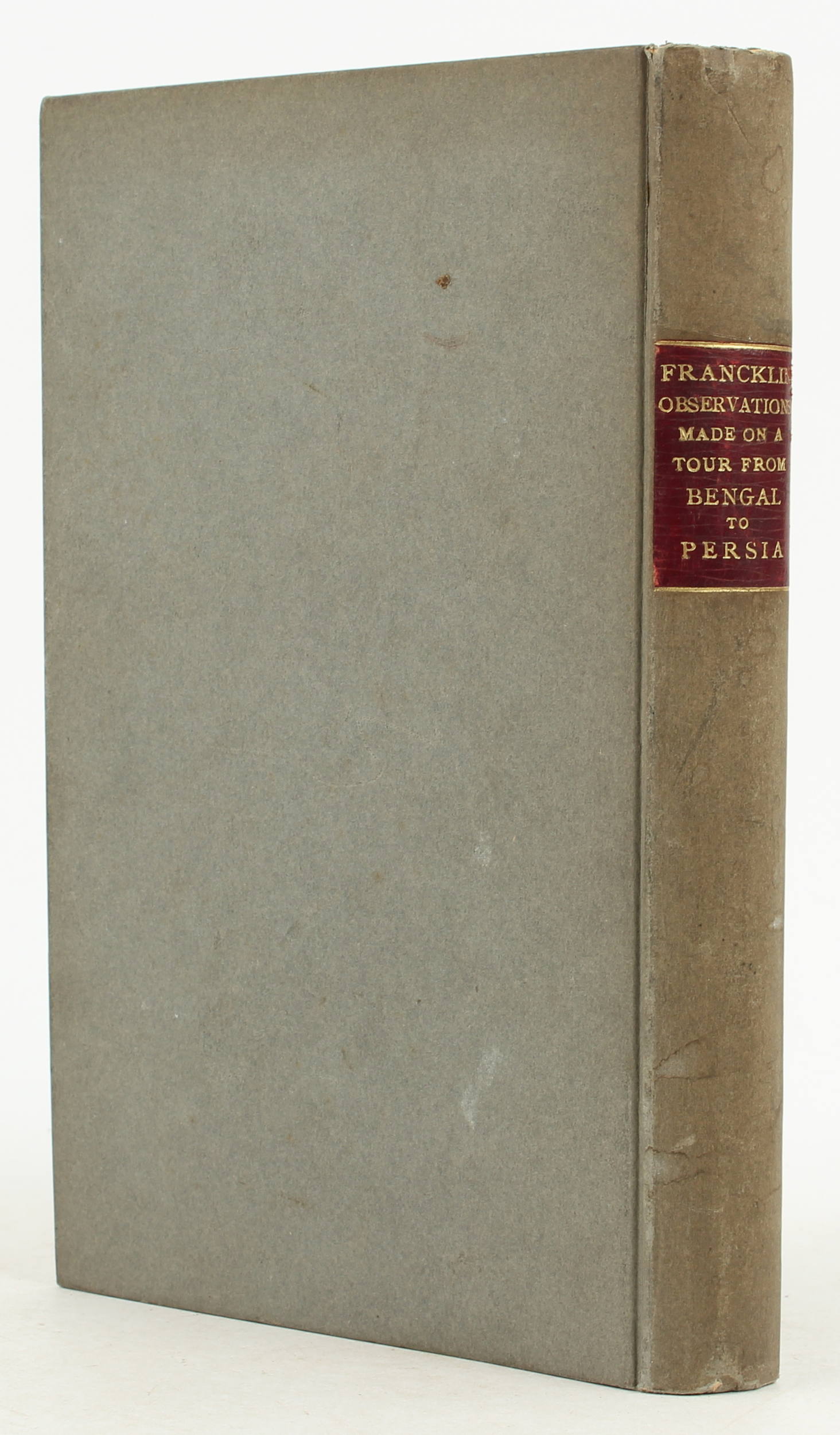 Francklin, Observations from Bengal to Persia