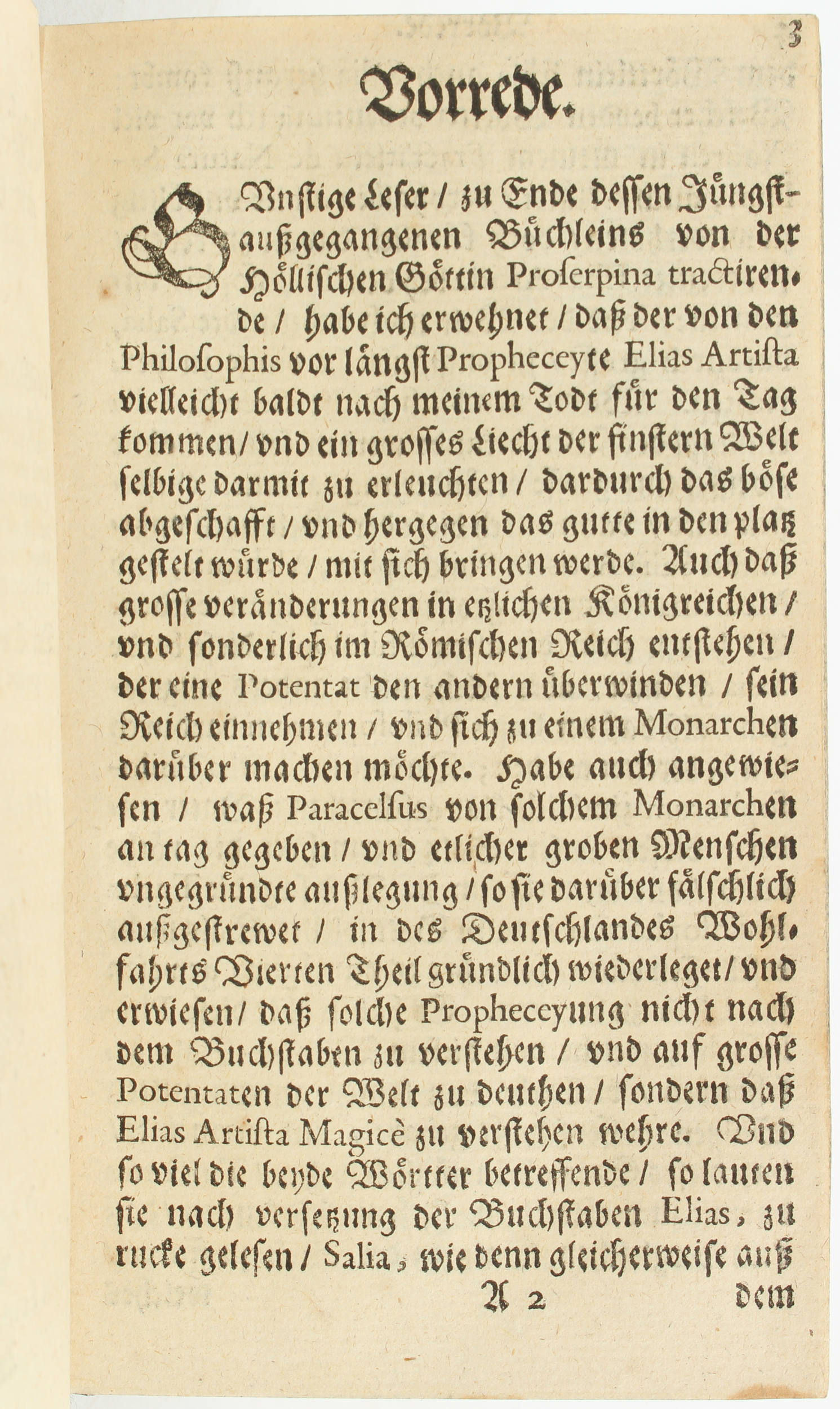 Glauber, De Elia Artista