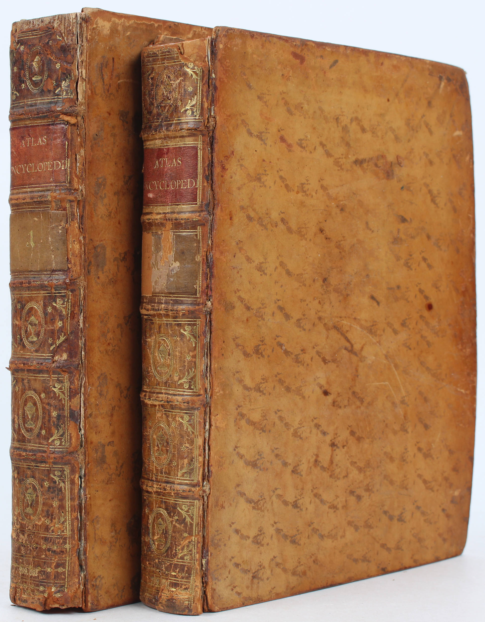 Bonne/Desmarest, Atlas encyclopédique. 2 Bde.