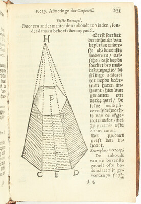 Metius, Manuale arithmetice et geometrie