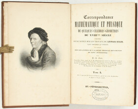 Fuß, Correspondance. 2 Bde.