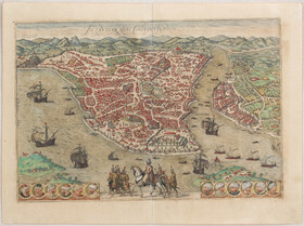 Istanbul. (Braun-Hogenberg)