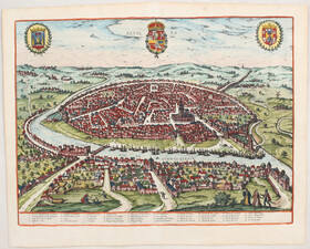Sevilla. (Braun-Hogenberg) / 4 Bll.