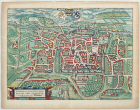 Weimar / 4 Bll. (Braun-Hogenberg)