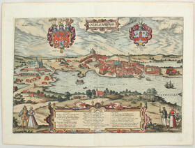 Norddeutschland-Ansichten. 8 Bll. (Braun-Hogenberg)