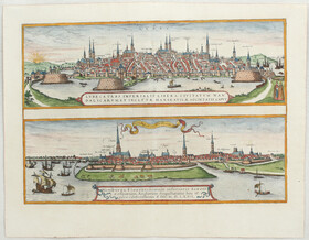 Hamburg-Lübeck. (Braun-H.) / 25 Bll.