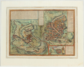 Jerusalem. 2 Pläne auf 1 Bl. (Braun-H.)