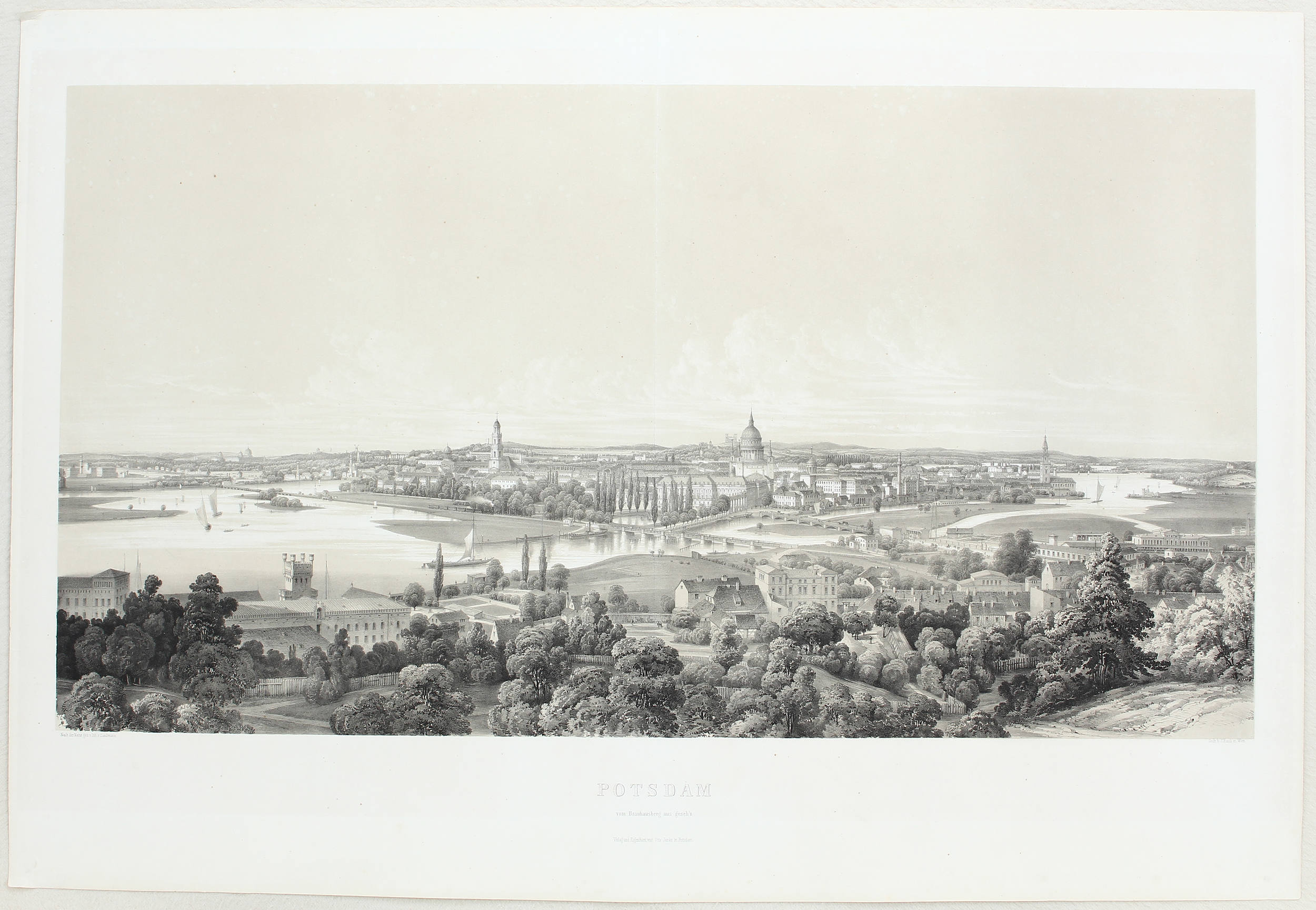 Potsdam. Gesamtansicht. Sandmann