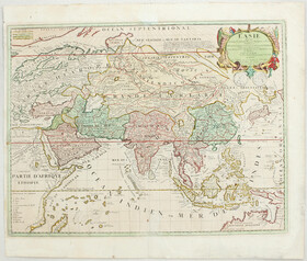 Asien. Nolin / 4 Bll.