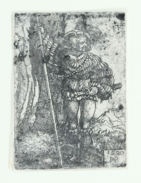 Landsknecht. Beham / 2 Bll.