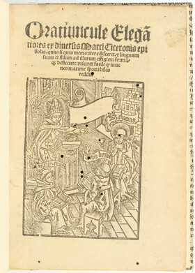 Cicero, Oratiuncule ex epistolis. Köln 1511